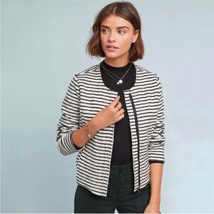 Anthropologie Dolan Striped Left Coast Collection Jacket/Blazer